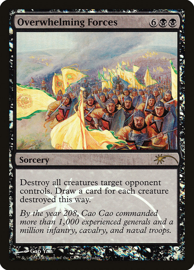 Overwhelming Forces [Judge Gift Cards 2013] MTG Single Magic: The Gathering | Red Claw Gaming