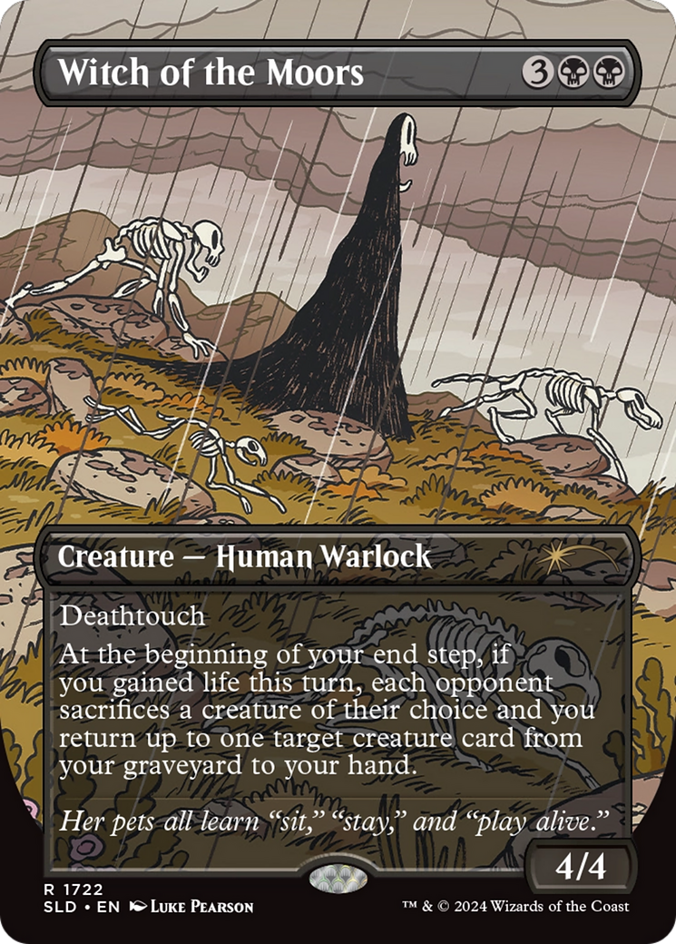 Witch of the Moors (Rainbow Foil) [Secret Lair Drop Series] MTG Single Magic: The Gathering | Red Claw Gaming