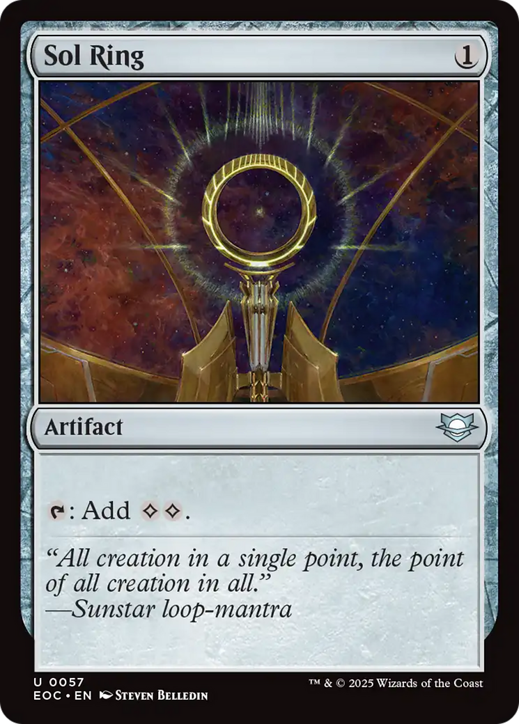 Sol Ring [Edge of Eternities Commander] MTG Single Magic: The Gathering | Red Claw Gaming