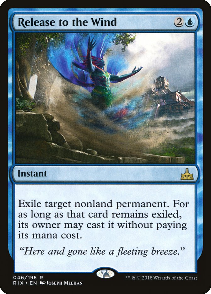 Release to the Wind [Rivals of Ixalan] MTG Single Magic: The Gathering | Red Claw Gaming