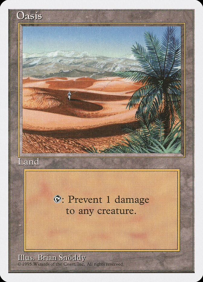 Oasis [Fourth Edition] MTG Single Magic: The Gathering | Red Claw Gaming