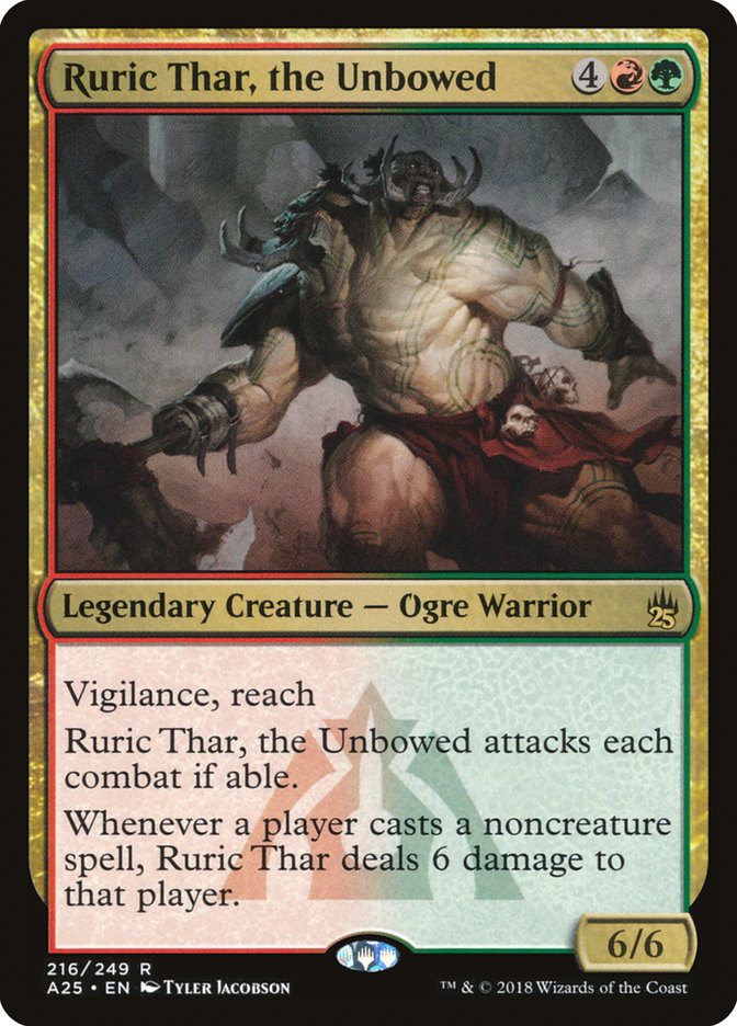 Ruric Thar, the Unbowed [Masters 25] MTG Single Magic: The Gathering | Red Claw Gaming