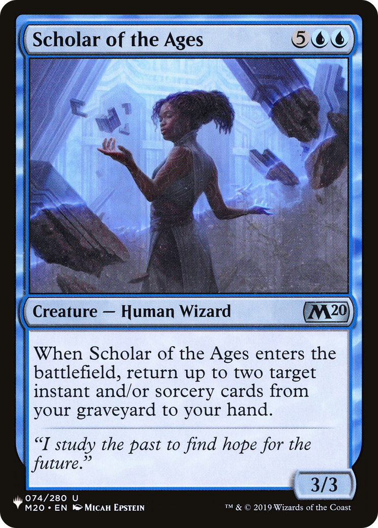 Scholar of the Ages [The List] MTG Single Magic: The Gathering | Red Claw Gaming