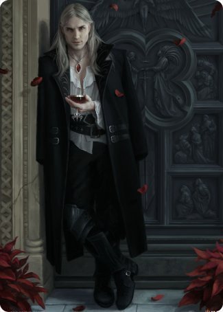 Sorin the Mirthless 1 Art Card [Innistrad: Crimson Vow Art Series] MTG Single Magic: The Gathering | Red Claw Gaming
