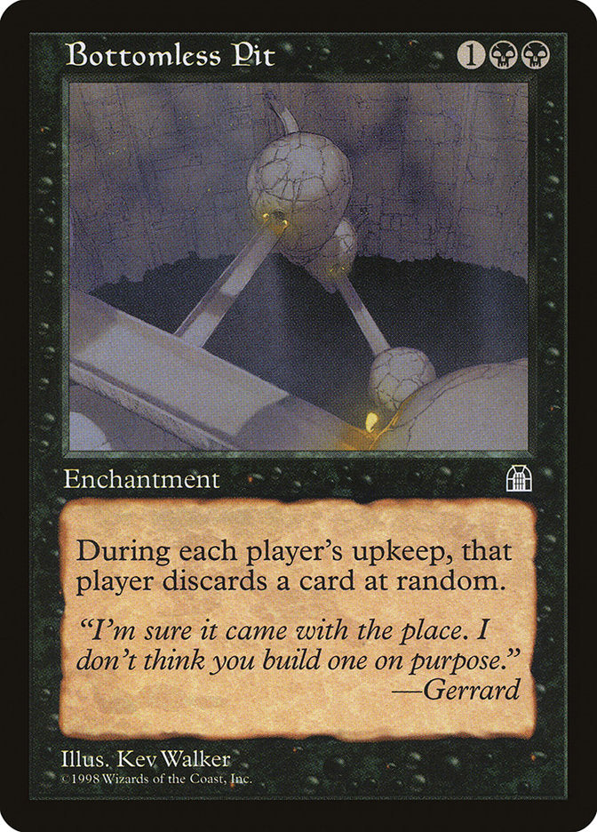 Bottomless Pit [Stronghold] MTG Single Magic: The Gathering | Red Claw Gaming