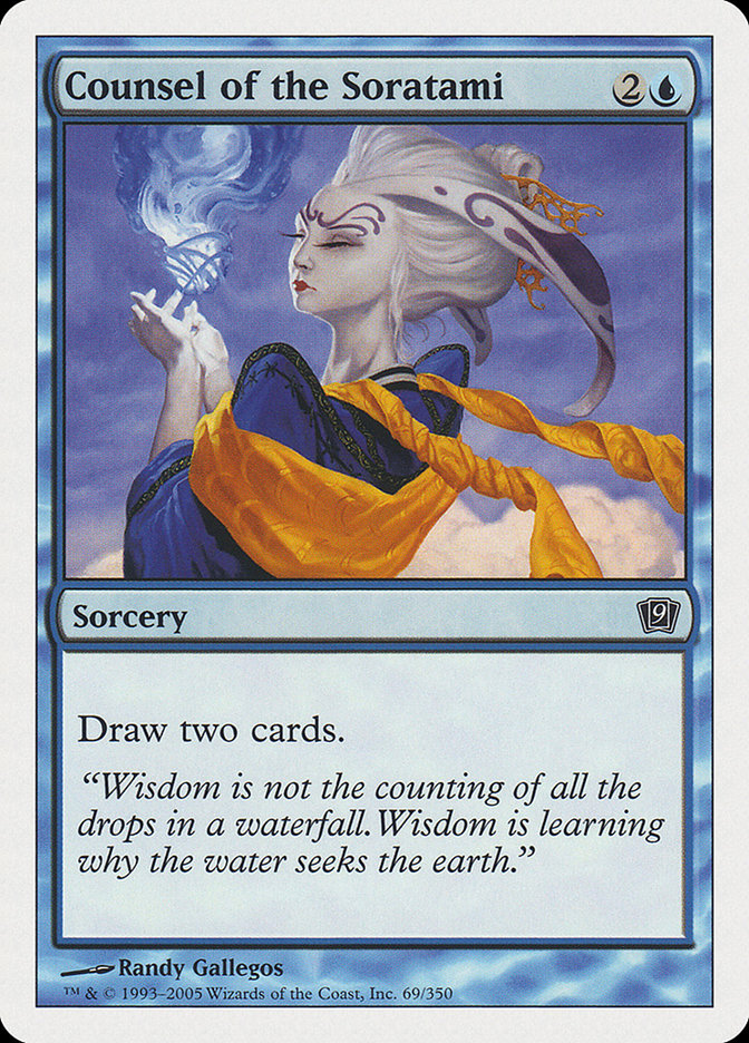 Counsel of the Soratami [Ninth Edition] MTG Single Magic: The Gathering | Red Claw Gaming