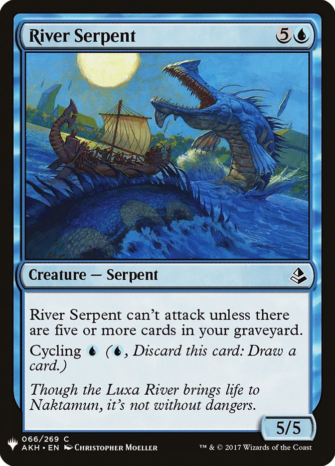 River Serpent [Mystery Booster] MTG Single Magic: The Gathering    | Red Claw Gaming