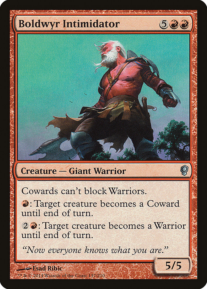 Boldwyr Intimidator [Conspiracy] MTG Single Magic: The Gathering | Red Claw Gaming