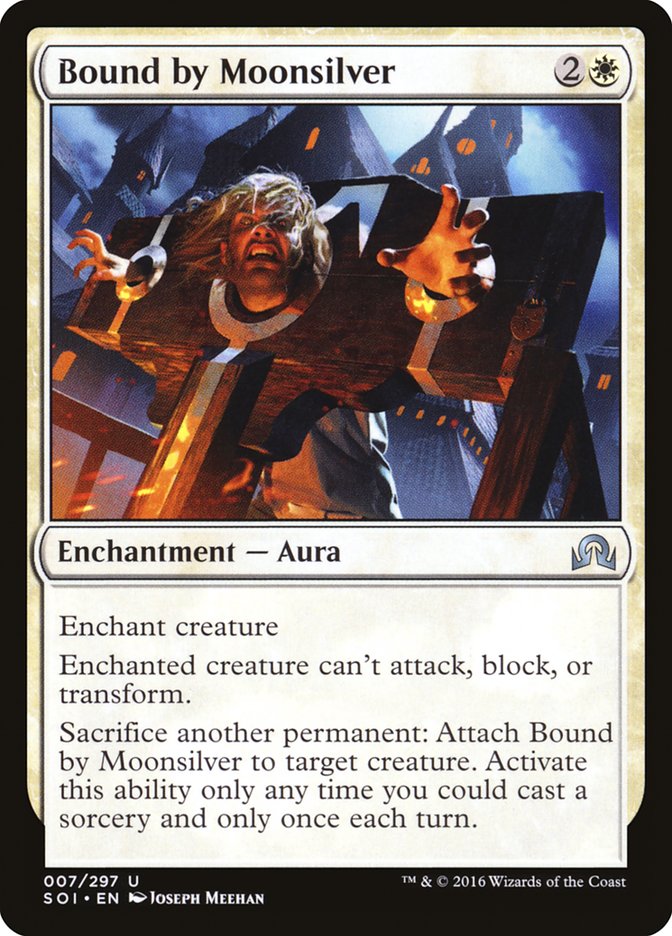 Bound by Moonsilver [Shadows over Innistrad] MTG Single Magic: The Gathering | Red Claw Gaming