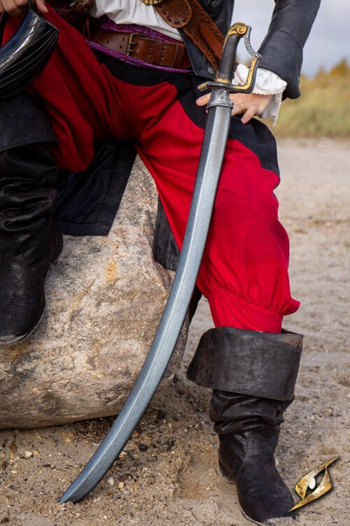 Curved Sabre - 102 cm LARP Iron Fortress | Red Claw Gaming