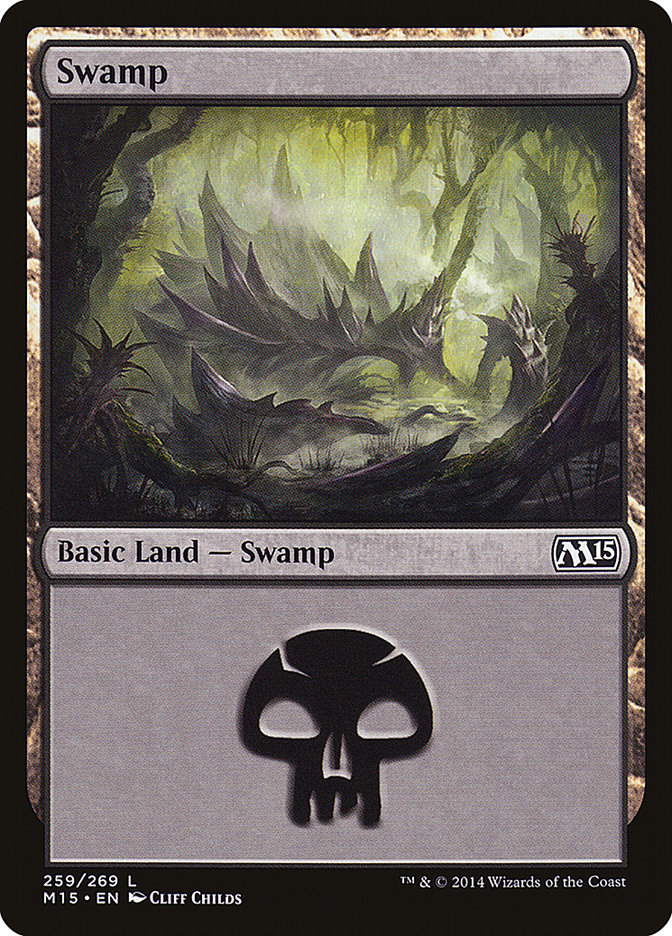 Swamp (259) [Magic 2015] MTG Single Magic: The Gathering | Red Claw Gaming