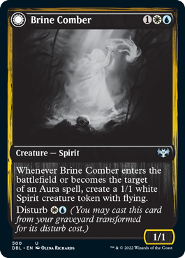 Brine Comber // Brinebound Gift [Innistrad: Double Feature] MTG Single Magic: The Gathering | Red Claw Gaming