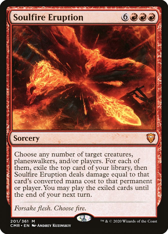 Soulfire Eruption [Commander Legends] MTG Single Magic: The Gathering | Red Claw Gaming
