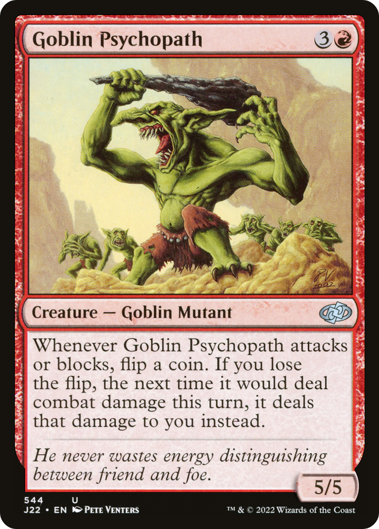 Goblin Psychopath [Jumpstart 2022] MTG Single Magic: The Gathering | Red Claw Gaming
