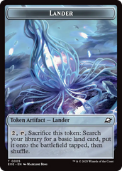 Drone // Lander (0005) Doubled-Sided Token [Edge of Eternities Tokens] MTG Single Magic: The Gathering | Red Claw Gaming
