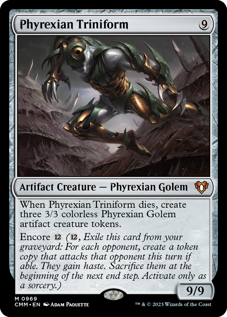 Phyrexian Triniform [Commander Masters] MTG Single Magic: The Gathering | Red Claw Gaming