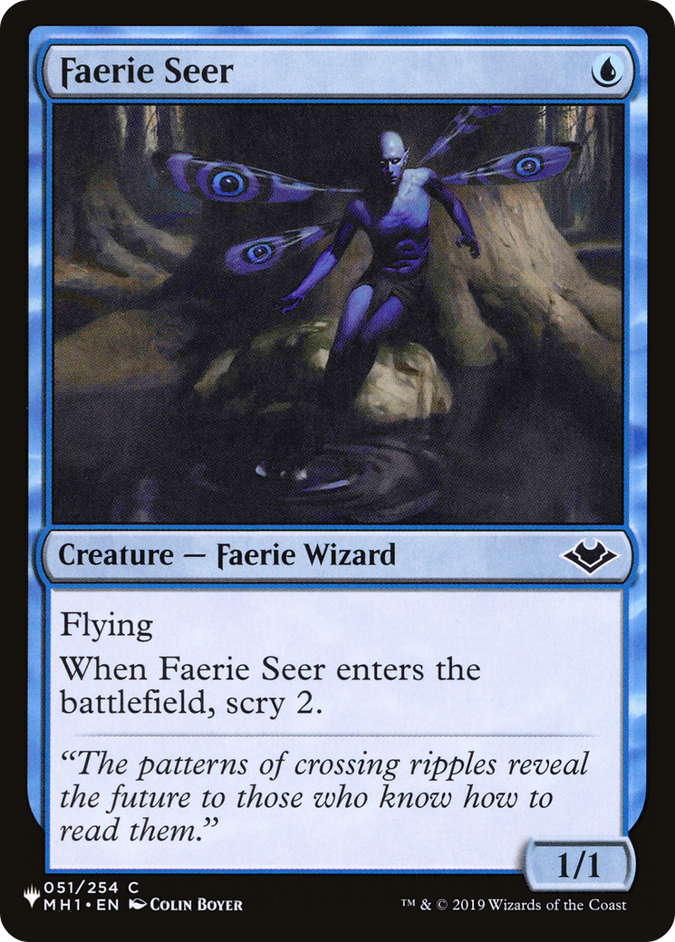 Faerie Seer [The List] MTG Single Magic: The Gathering | Red Claw Gaming