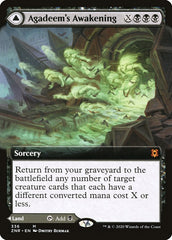 Agadeem's Awakening // Agadeem, the Undercrypt (Extended Art) [Zendikar Rising] MTG Single Magic: The Gathering | Red Claw Gaming