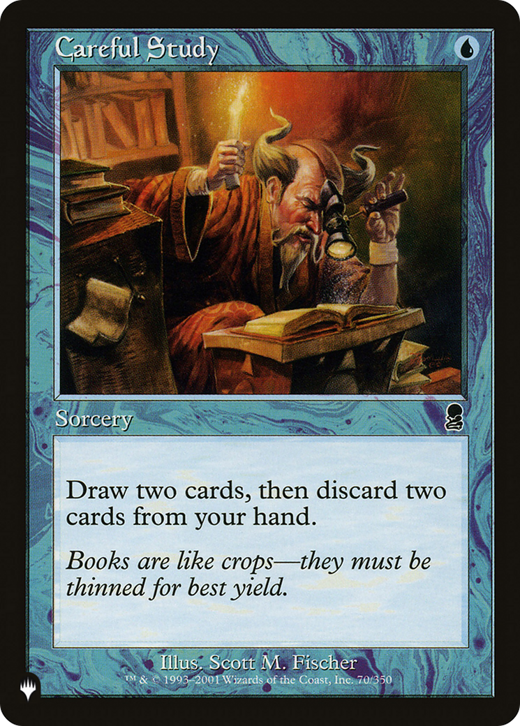 Careful Study [The List] MTG Single Magic: The Gathering | Red Claw Gaming