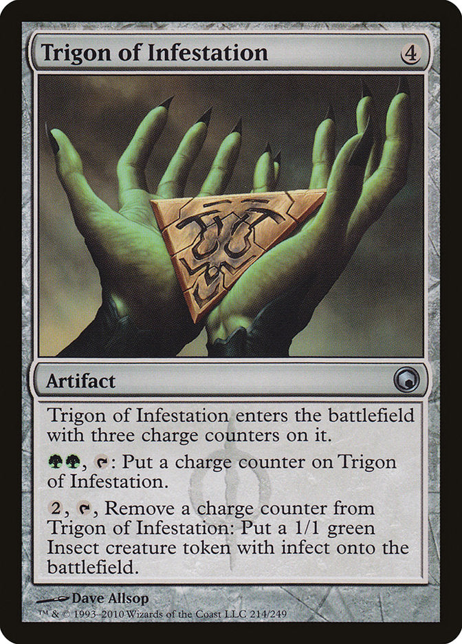 Trigon of Infestation [Scars of Mirrodin] MTG Single Magic: The Gathering | Red Claw Gaming