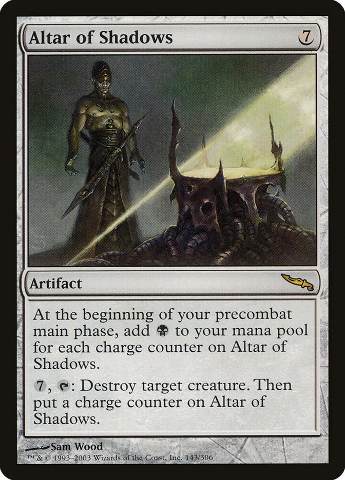 Altar of Shadows [Mirrodin] MTG Single Magic: The Gathering | Red Claw Gaming