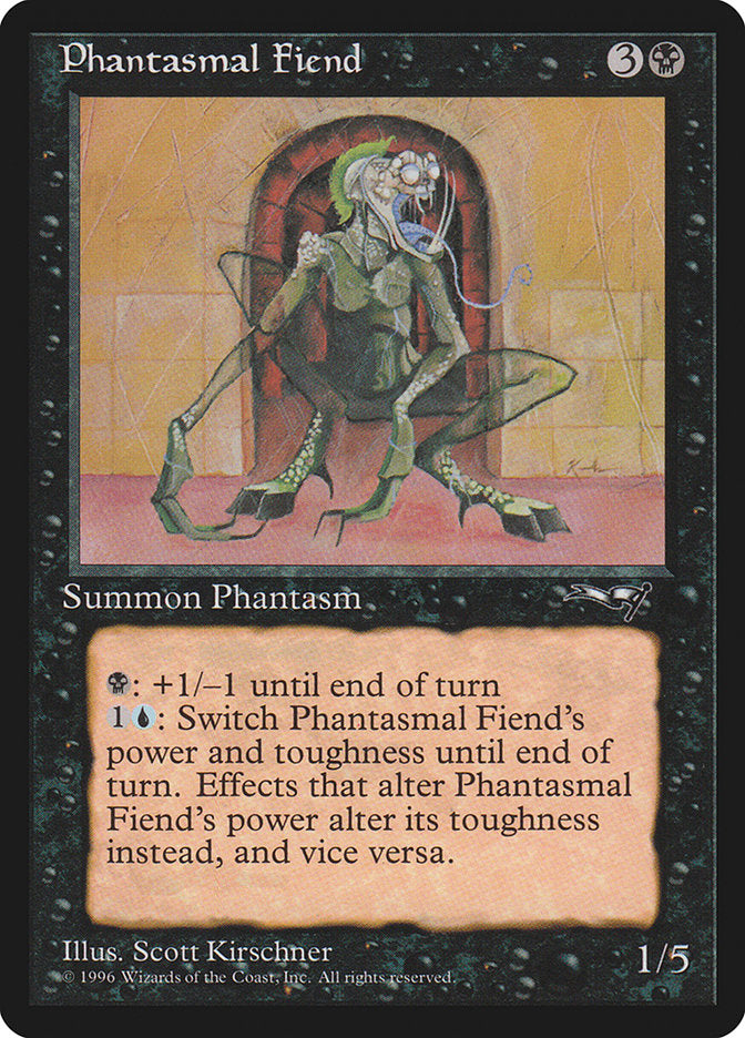 Phantasmal Fiend (Standing) [Alliances] MTG Single Magic: The Gathering | Red Claw Gaming
