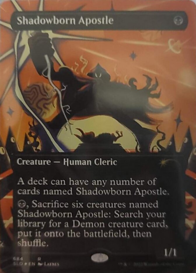 Shadowborn Apostle (Borderless) (684) [Secret Lair Drop Promos] MTG Single Magic: The Gathering | Red Claw Gaming