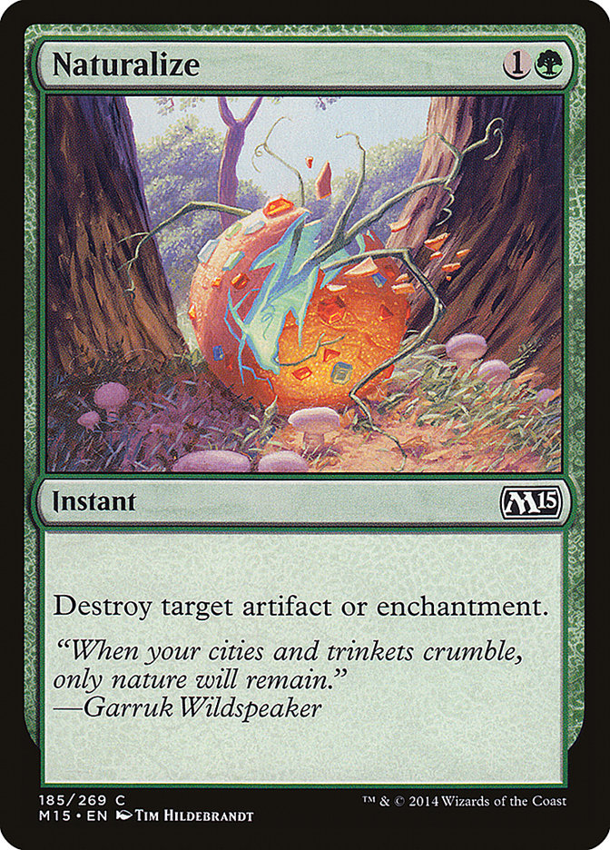 Naturalize [Magic 2015] MTG Single Magic: The Gathering | Red Claw Gaming
