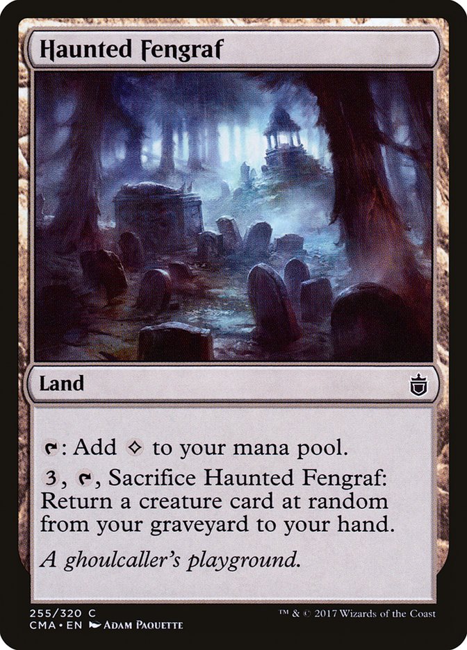 Haunted Fengraf [Commander Anthology] MTG Single Magic: The Gathering | Red Claw Gaming