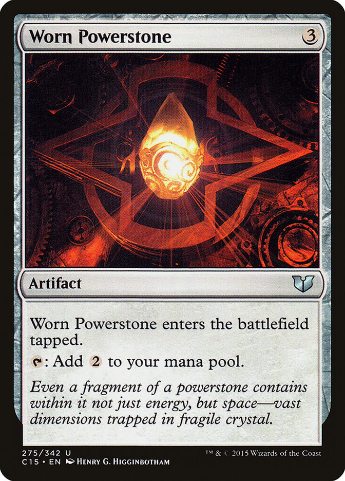 Worn Powerstone [Commander 2015] MTG Single Magic: The Gathering | Red Claw Gaming