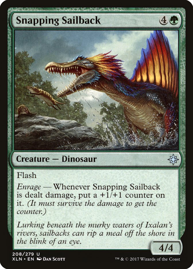 Snapping Sailback [Ixalan] MTG Single Magic: The Gathering | Red Claw Gaming