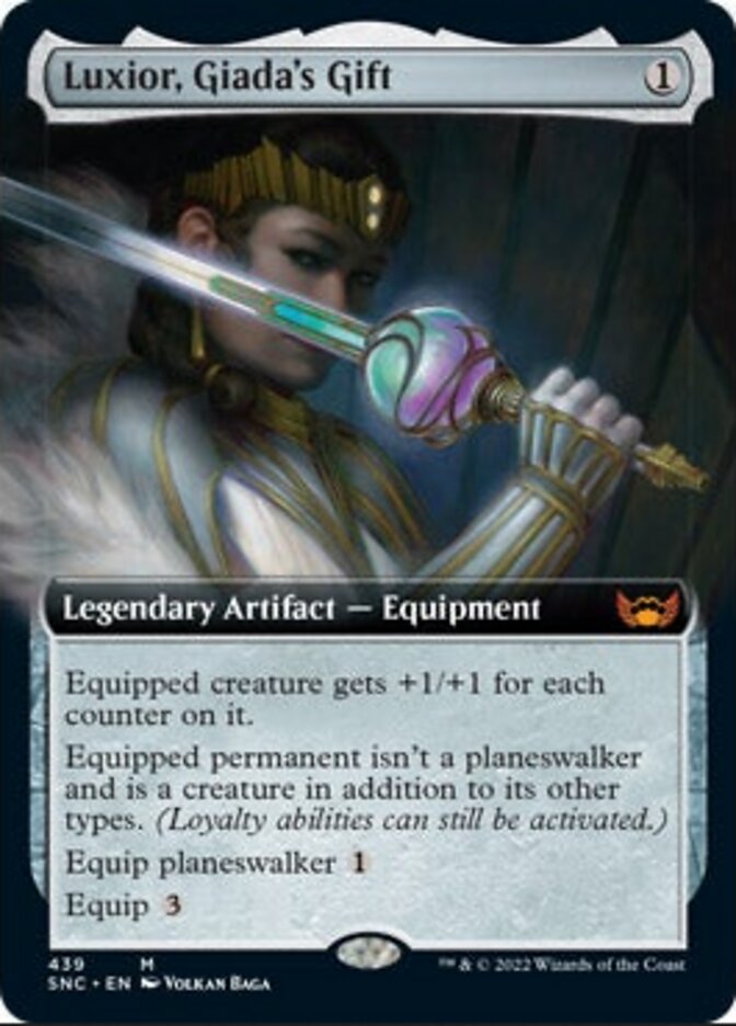 Luxior, Giada's Gift (Extended Art) [Streets of New Capenna] MTG Single Magic: The Gathering | Red Claw Gaming
