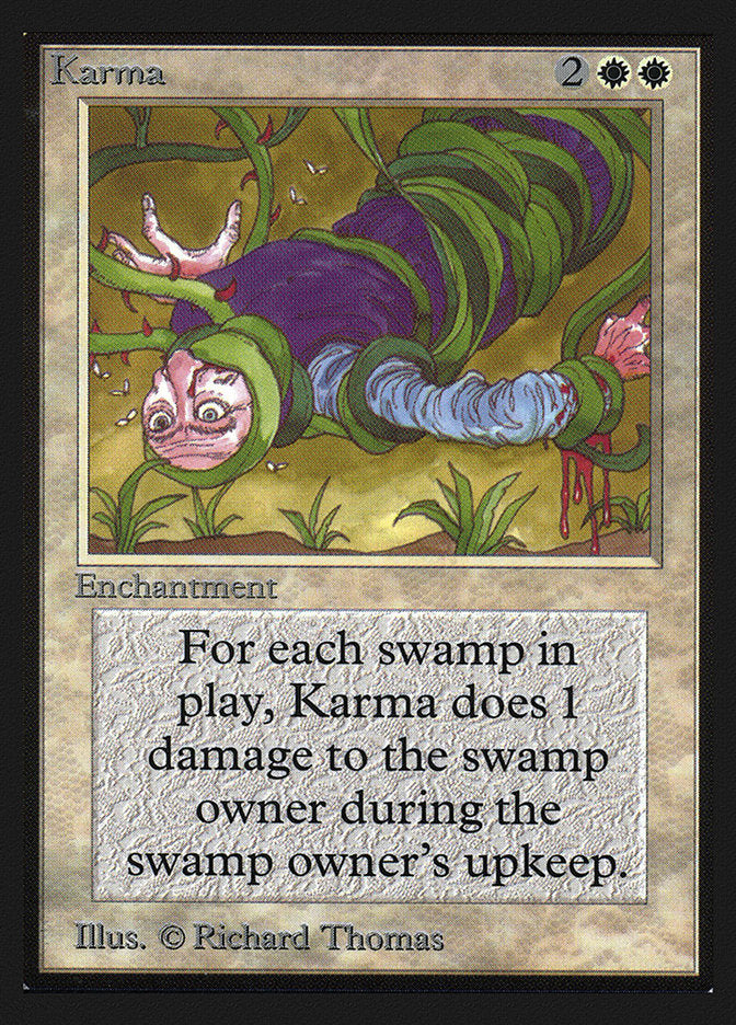 Karma [International Collectors' Edition] MTG Single Magic: The Gathering | Red Claw Gaming