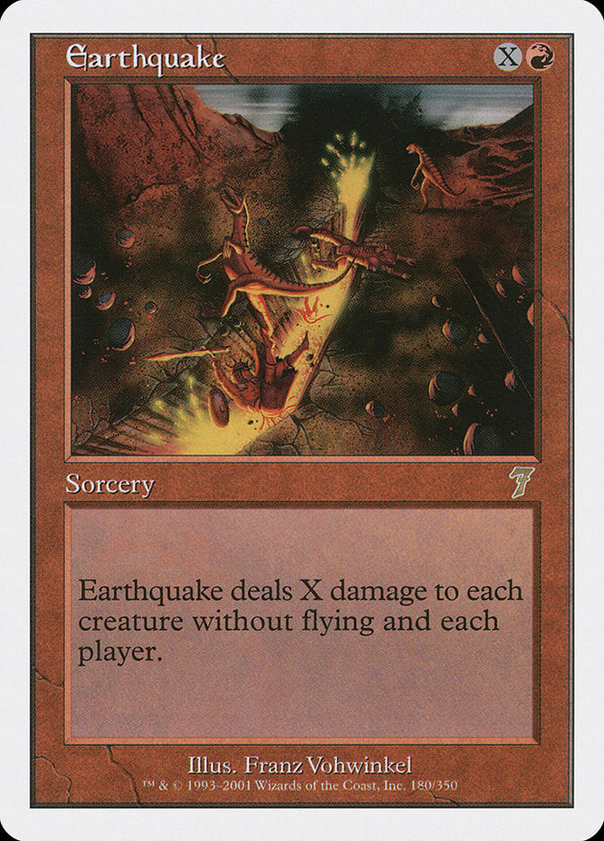 Earthquake [Seventh Edition] MTG Single Magic: The Gathering | Red Claw Gaming