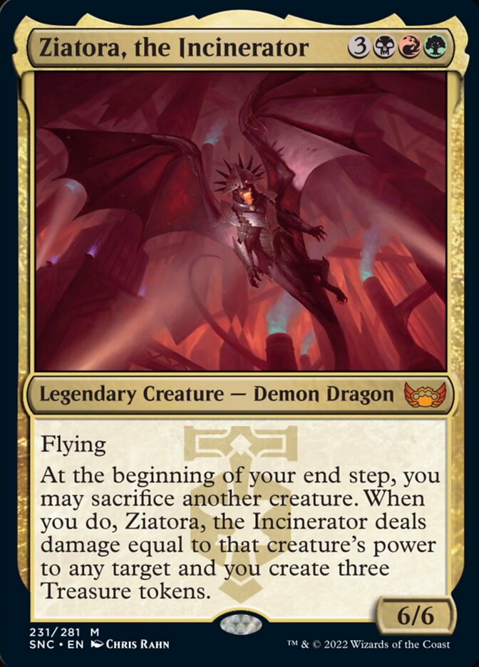 Ziatora, the Incinerator [Streets of New Capenna] MTG Single Magic: The Gathering | Red Claw Gaming