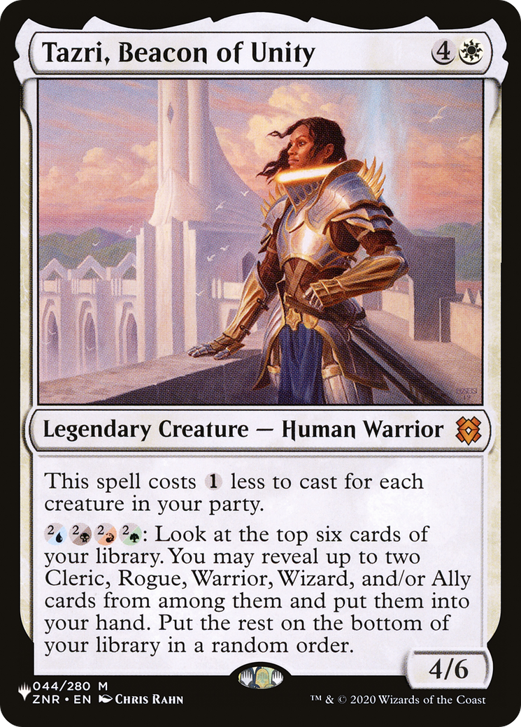 Tazri, Beacon of Unity (ZNR) [The List] MTG Single Magic: The Gathering | Red Claw Gaming