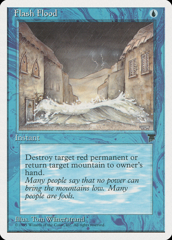 Flash Flood [Chronicles] MTG Single Magic: The Gathering | Red Claw Gaming