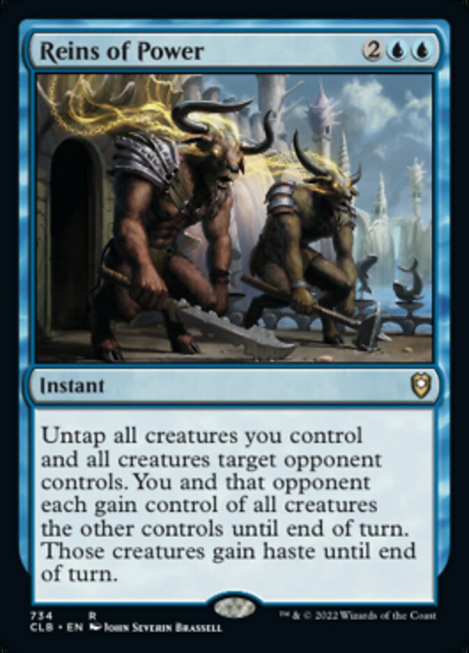 Reins of Power [Commander Legends: Battle for Baldur's Gate] MTG Single Magic: The Gathering | Red Claw Gaming