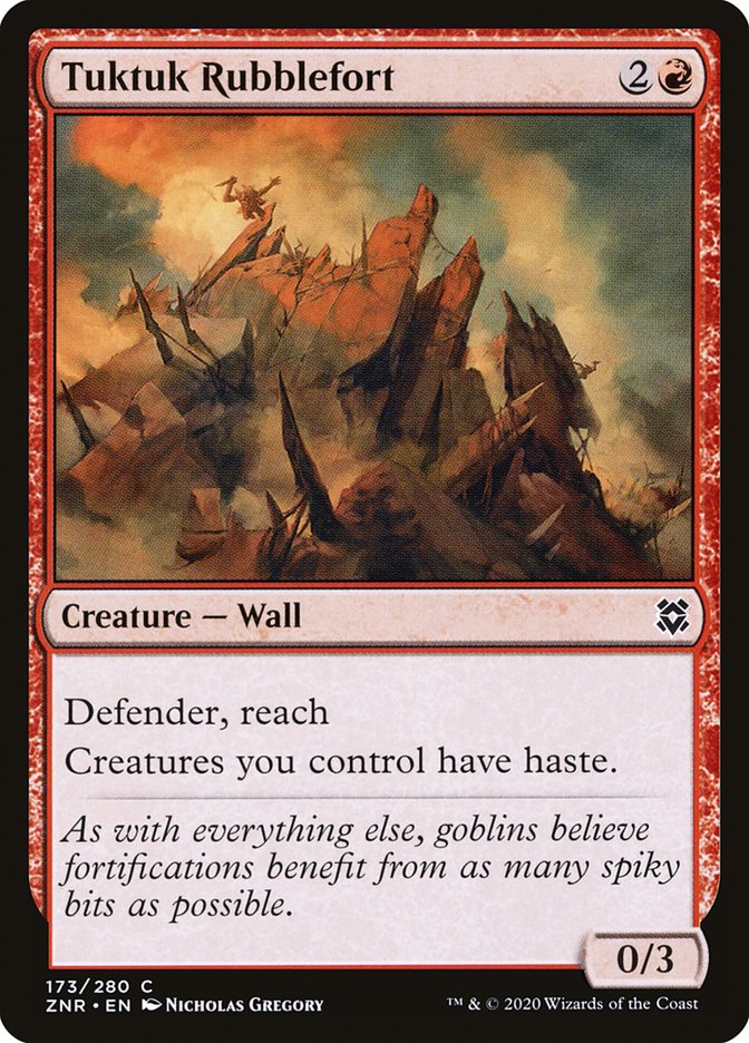 Tuktuk Rubblefort [Zendikar Rising] MTG Single Magic: The Gathering | Red Claw Gaming