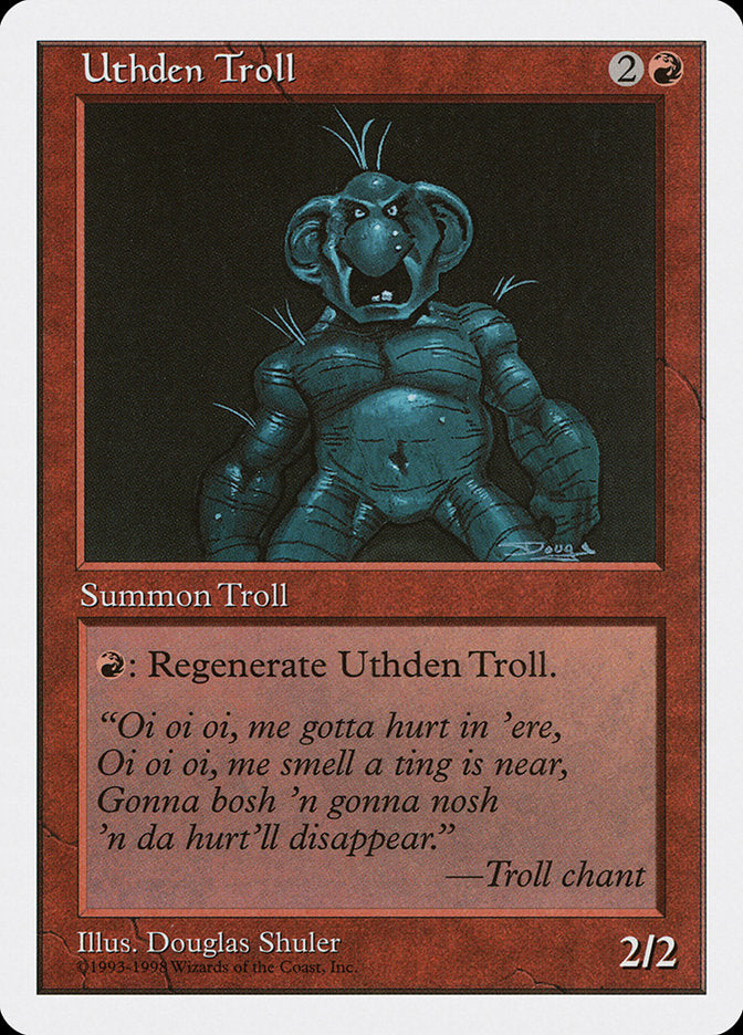 Uthden Troll [Anthologies] MTG Single Magic: The Gathering | Red Claw Gaming
