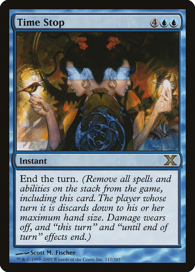Time Stop [Tenth Edition] MTG Single Magic: The Gathering | Red Claw Gaming