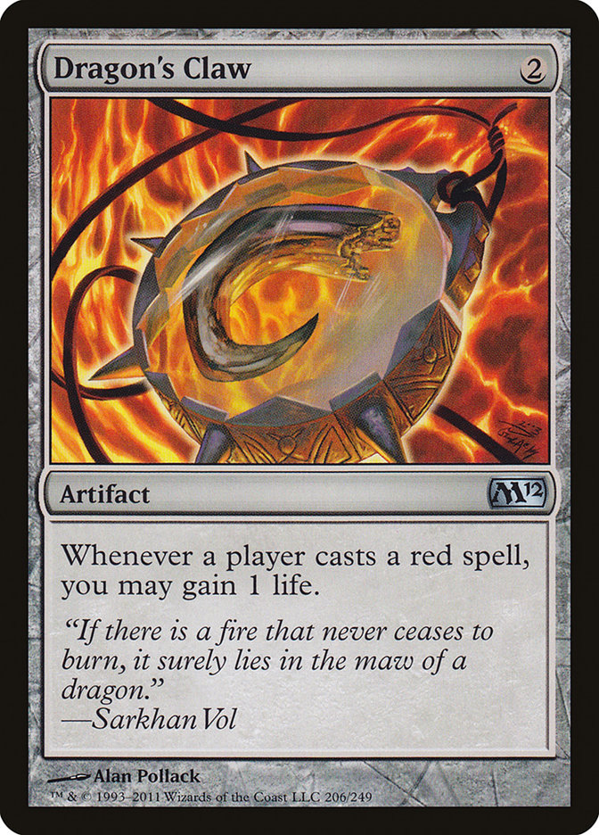 Dragon's Claw [Magic 2012] MTG Single Magic: The Gathering | Red Claw Gaming