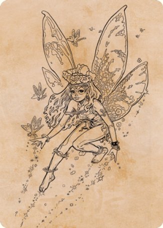 Pixie Guide (Showcase) Art Card [Dungeons & Dragons: Adventures in the Forgotten Realms Art Series] MTG Single Magic: The Gathering | Red Claw Gaming