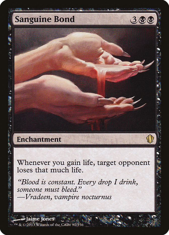 Sanguine Bond [Commander 2013] MTG Single Magic: The Gathering | Red Claw Gaming