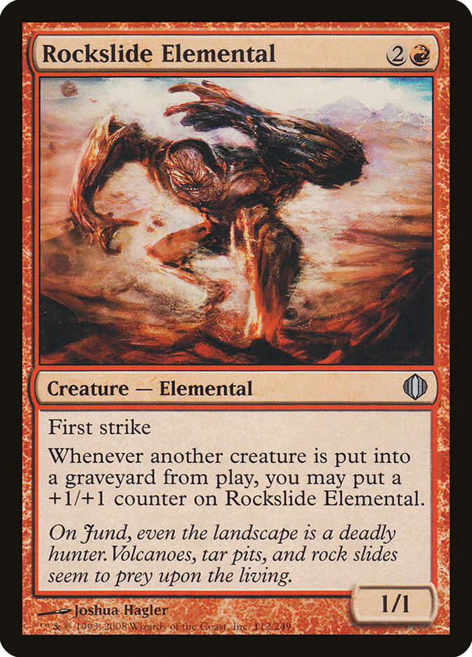 Rockslide Elemental [Shards of Alara] MTG Single Magic: The Gathering | Red Claw Gaming