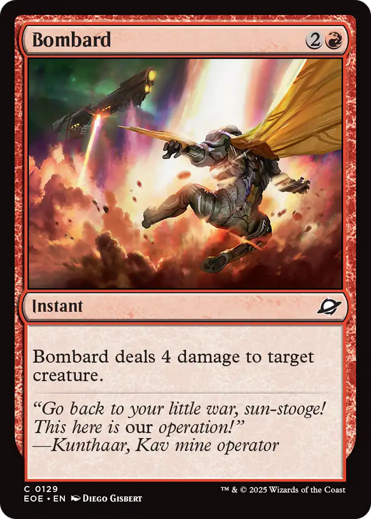 Bombard [Edge of Eternities] MTG Single Magic: The Gathering | Red Claw Gaming