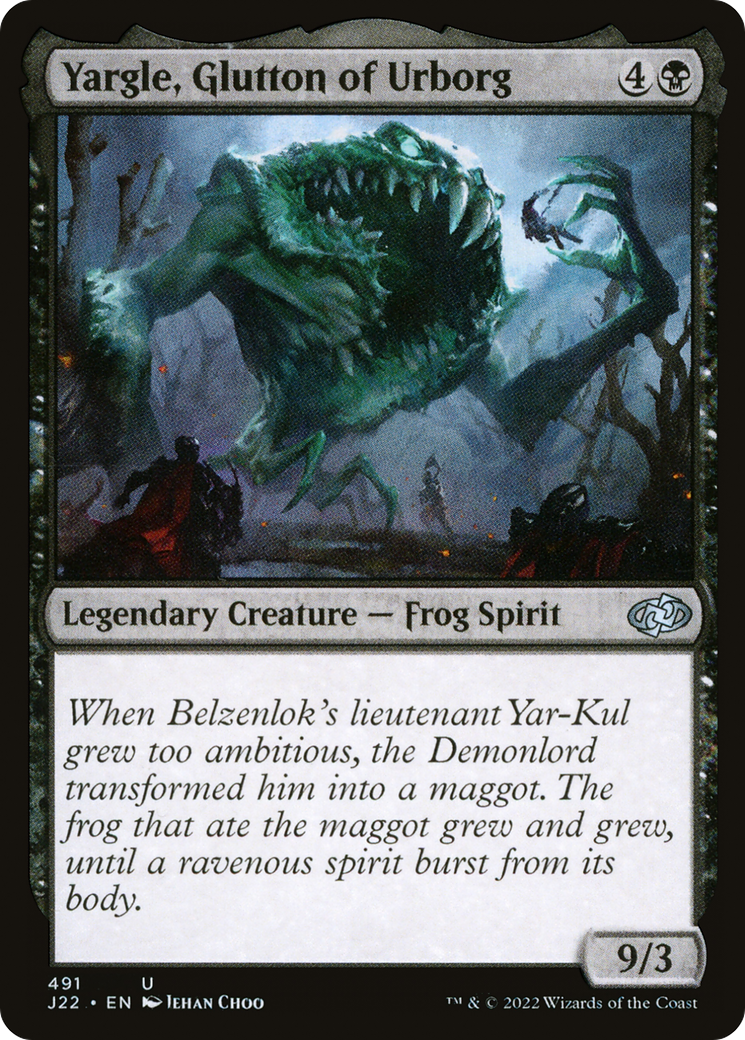 Yargle, Glutton of Urborg [Jumpstart 2022] MTG Single Magic: The Gathering | Red Claw Gaming