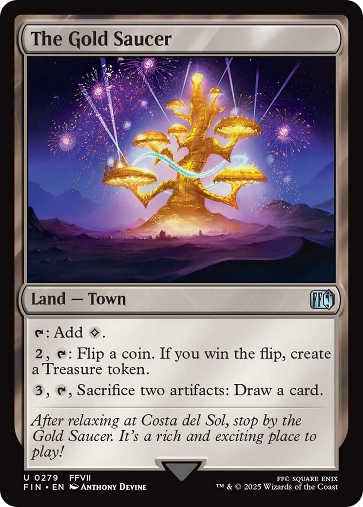 The Gold Saucer [FINAL FANTASY] MTG Single Magic: The Gathering | Red Claw Gaming