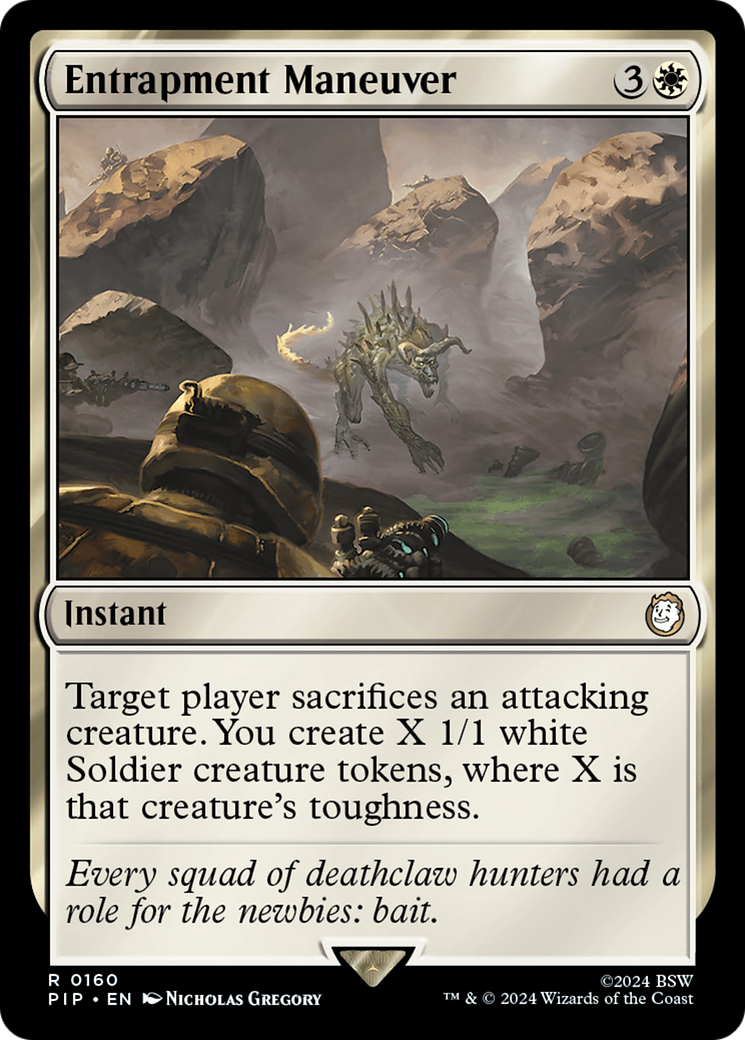 Entrapment Maneuver [Fallout] MTG Single Magic: The Gathering | Red Claw Gaming