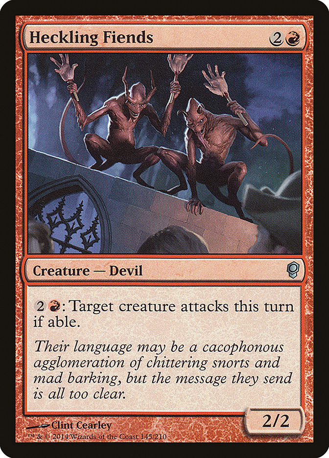 Heckling Fiends [Conspiracy] MTG Single Magic: The Gathering | Red Claw Gaming